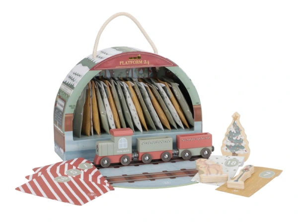 Adventný kalendár Vlaková stanica 2