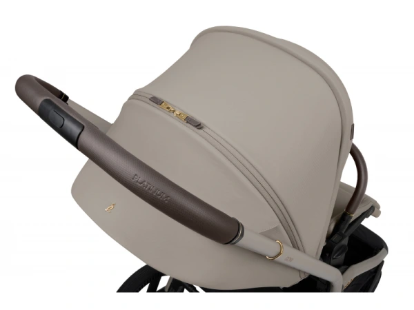 KikkaBoo Kočík 2v1 Goya Platinum Champagne 11