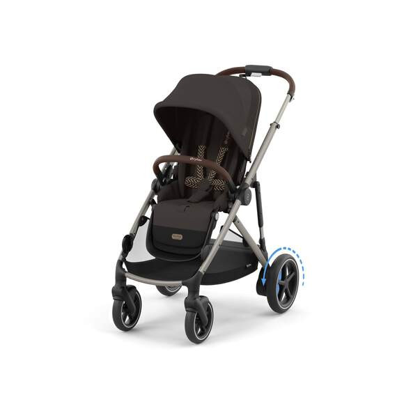 Elektrický kočík Cybex eGazelle Chocolate Brown