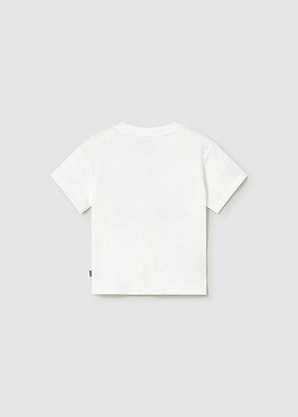 Mayoral tričko Cream- car 2