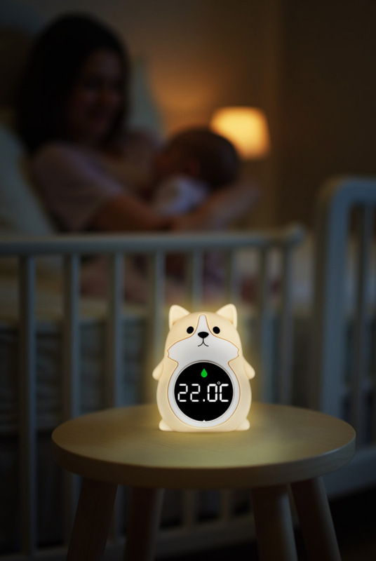 Silikónový digitálny teplomer 3v1, Dog 6