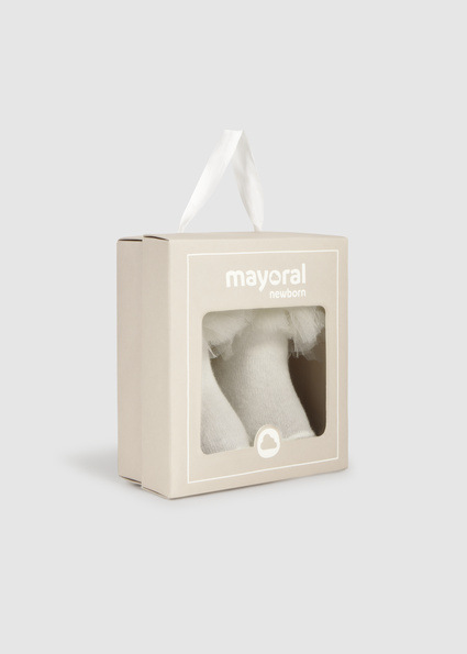 Mayoral set ponožky s čelenkouNatrual 1