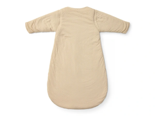 Spací vak s oddeliteľnými rukávmi 90 cm Husa Beige Newborn Naturals 1