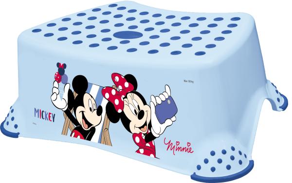 Stupienok k WC / umývadlu "Mickey & Minnie", Blue