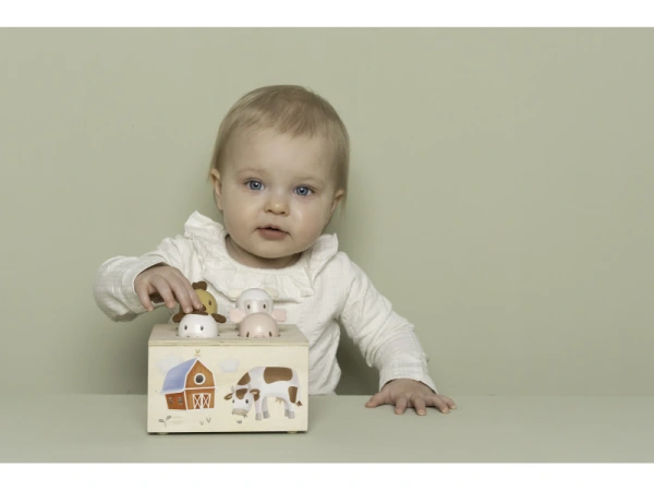 Little Dutch Vyskakovacie zvieratká so zvukmi Farma 5