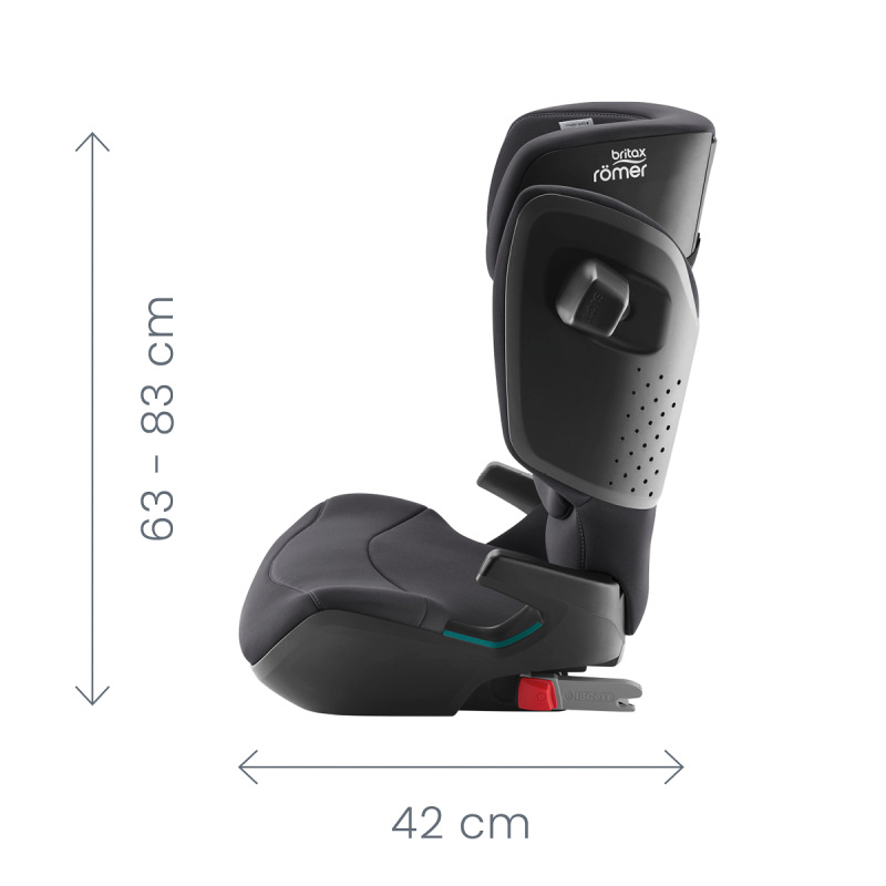 Autosedačka Kidfix Pro Classic, Midnight Grey 1