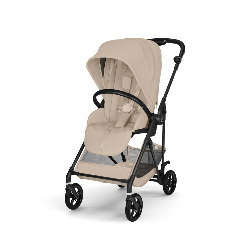 Cybex Melio Carbon 2026 - ALMOND BEIGE, ľahká bugina
