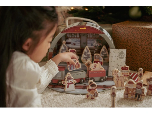 Adventný kalendár Vlaková stanica 19