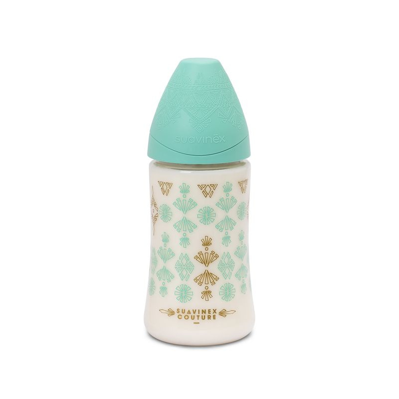 SUAVINEX | FĽAŠA PREMIUM 270ml SILIKÓN - ZELENÁ 1