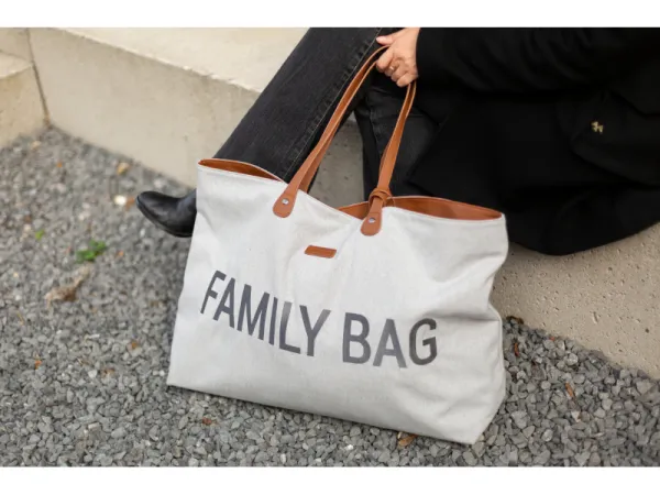 Cestovná taška Family Bag Canvas Grey