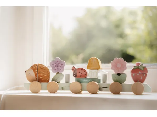 Vláčik drevený ježko Fairy Garden 5