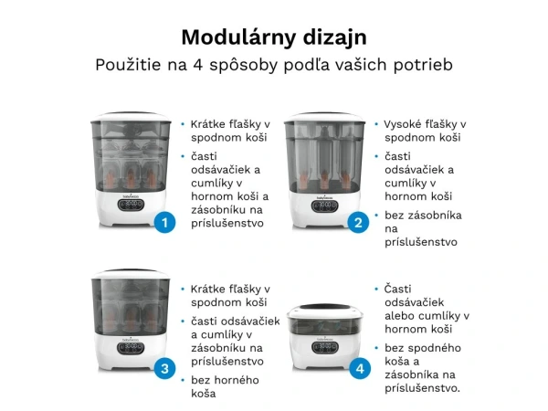 Baby Brezza Sterilizer-Dryer Advanced - Sterilizátor 4