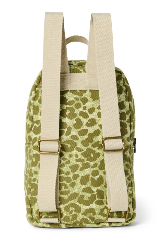 STUDIO NOOS - Cotton Mini BACKPACK | Green Leopard 3