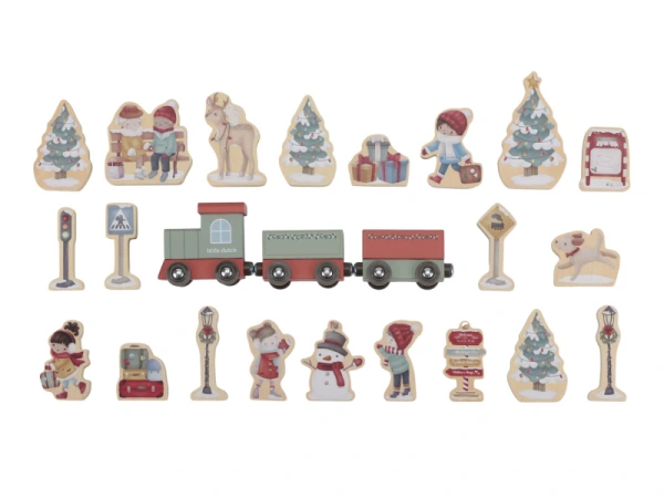 Adventný kalendár Vlaková stanica 7