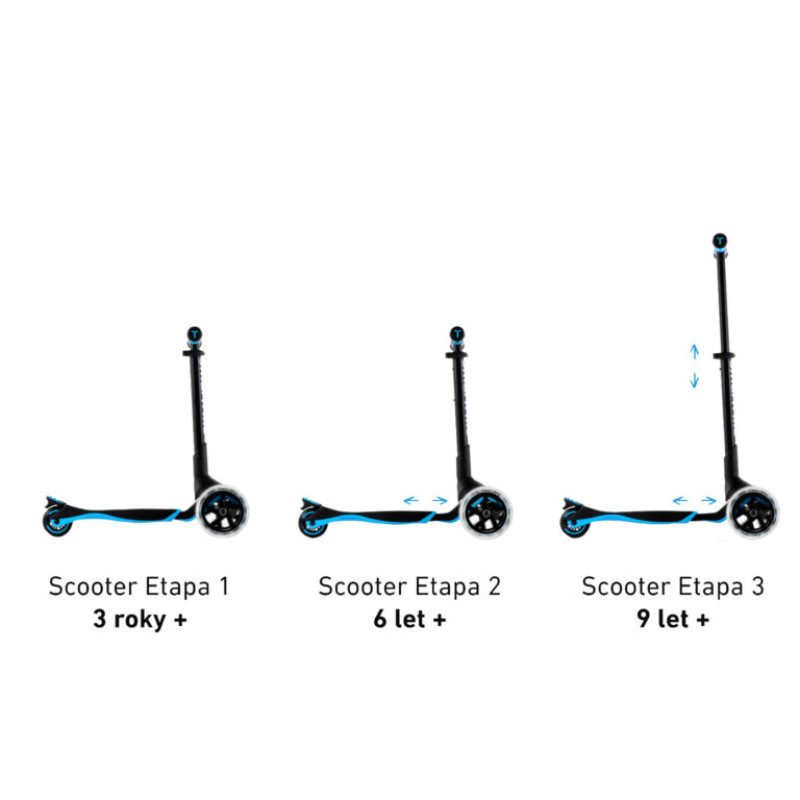 smarTrike Xtend Scooter 2025 blue 3