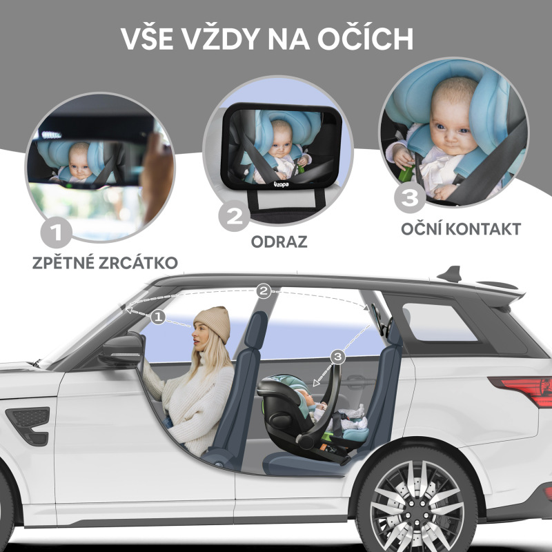 Mále spätné zrkadlo 1