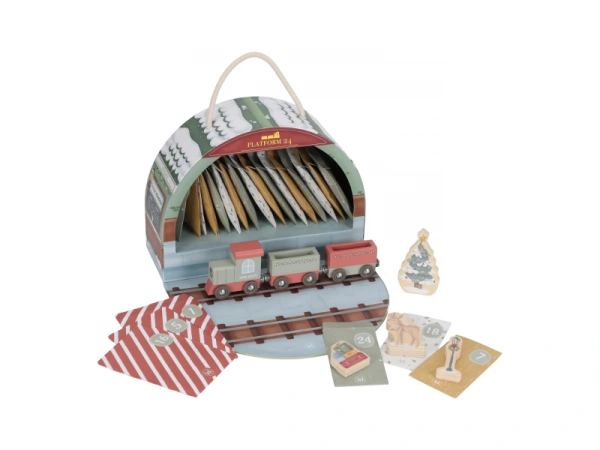 Adventný kalendár Vlaková stanica 3