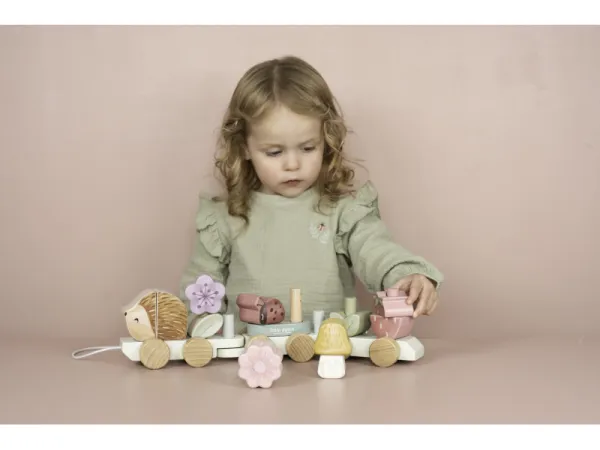 Vláčik drevený ježko Fairy Garden 8
