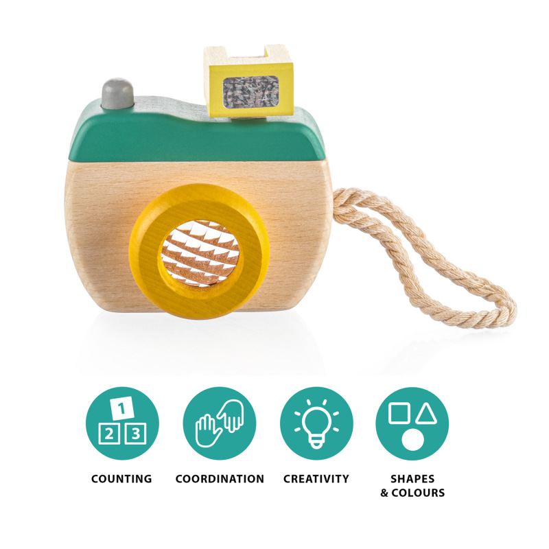 Dřevěný fotoaparát, Green 3