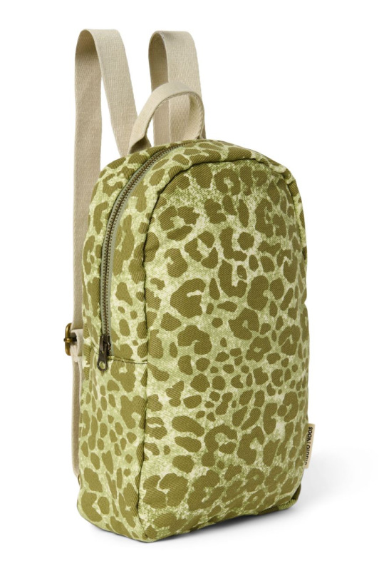STUDIO NOOS - Cotton Mini BACKPACK | Green Leopard 1
