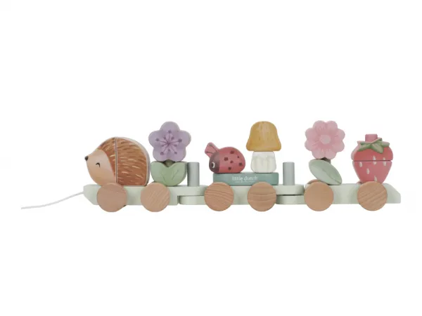 Vláčik drevený ježko Fairy Garden 1