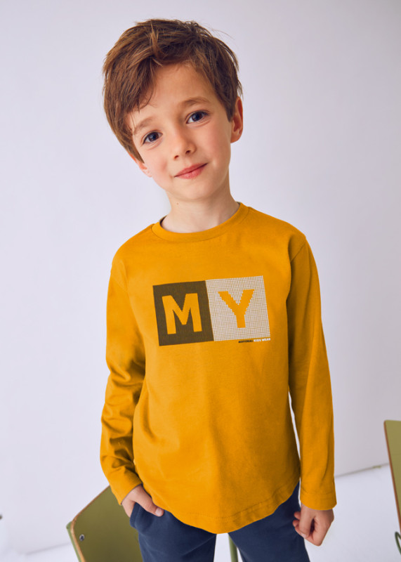 Mayoral Tričko Mustard 1