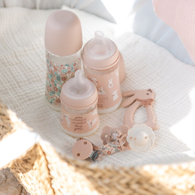 SUAVINEX | HRYZÁTKO WONDERLAND NEW Zajačik - ružové 6