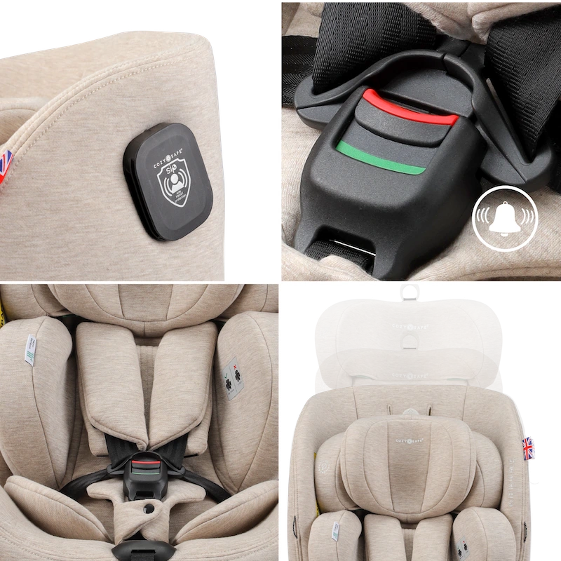 Cozy N Safe APOLLO i-Size 360° autosedačka 40-150, Ivory 2026 4
