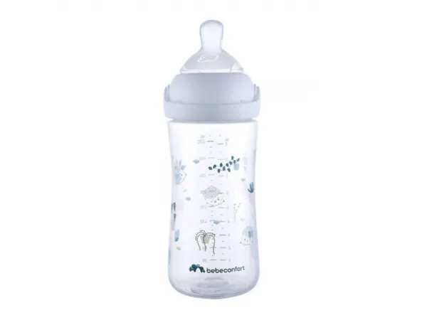 Dojčenská fľaša Emotion Physio 270ml 0-12m + White
