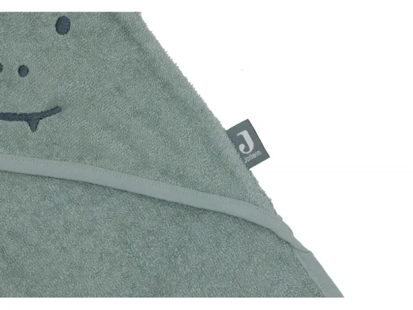 Osuška s kapucňou froté 75x75cm Jungle Jambo Croco 4