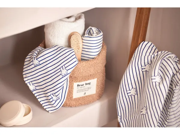 Plienky 3 ks 70x70 cm Miffy Stripe Navy