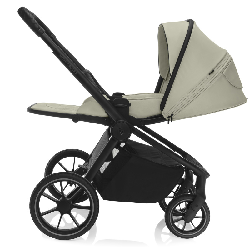 Set kočík Move Cross 5 + hlboká korba Move XL 5 + autosedačka XM podľa vlastného výberu, Boss Grey 9