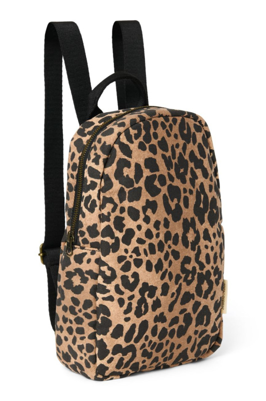 STUDIO NOOS - Cotton Mini BACKPACK | Brown Leopard 1