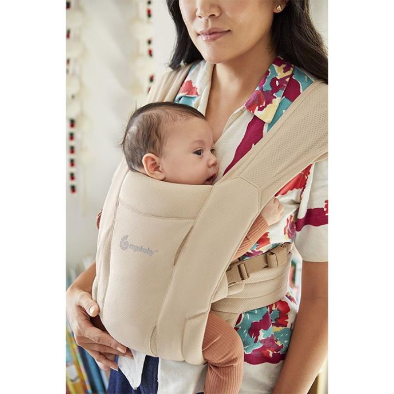 ERGOBABY | Nosič EMBRACE - SOFT AIR MESH - Soft Cream