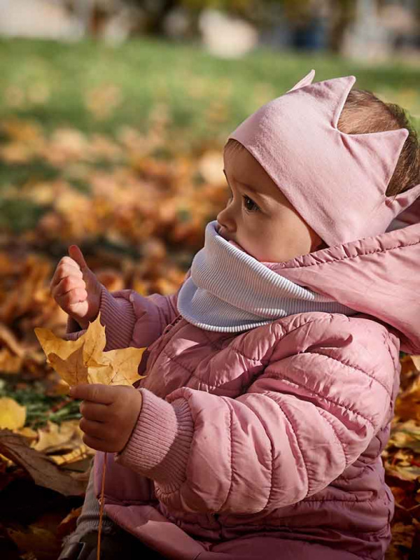 Korunková detská čelenka - BABY PINK 5
