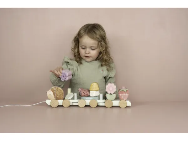 Vláčik drevený ježko Fairy Garden 7
