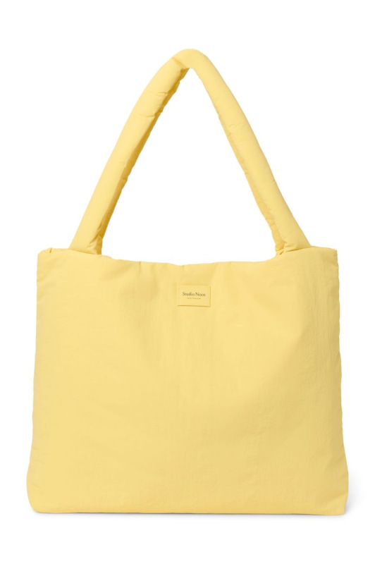 STUDIO NOOS - Puffy MOM BAG | Textured Butter Yellow