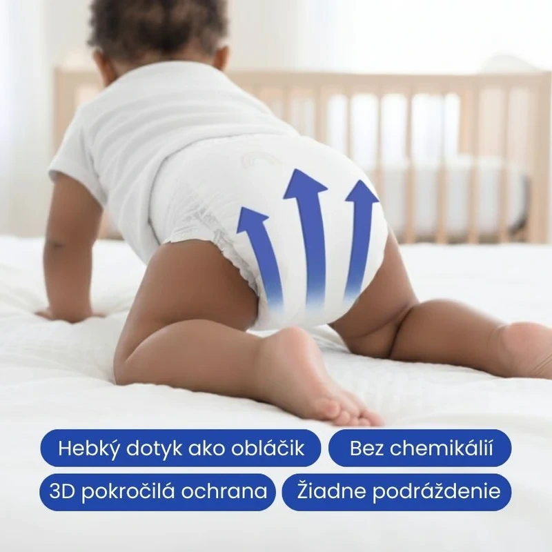 Kim & Kimmy plienky veľkosť 2 pre bábätká 4–8 kg, 72 ks 3