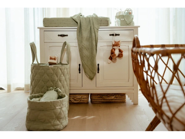 Košík textilný obojstranný extra veľký Pure Sage 4