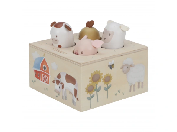 Little Dutch Vyskakovacie zvieratká so zvukmi Farma 2