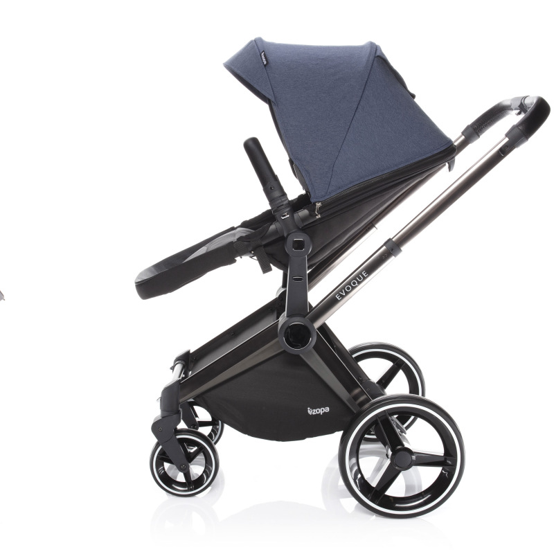 SET Podvozek Evoque + Farebný set ku kočárku Evoque, S/BL_Jeans 3