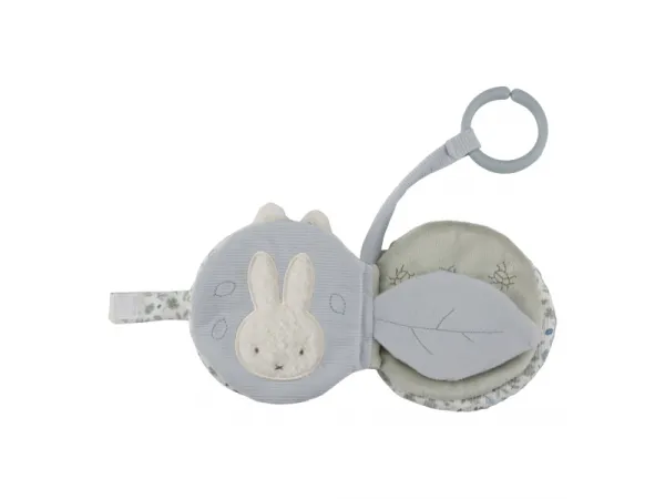 Závesná textilná knižka králiček Miffy Lucky Leaves 3