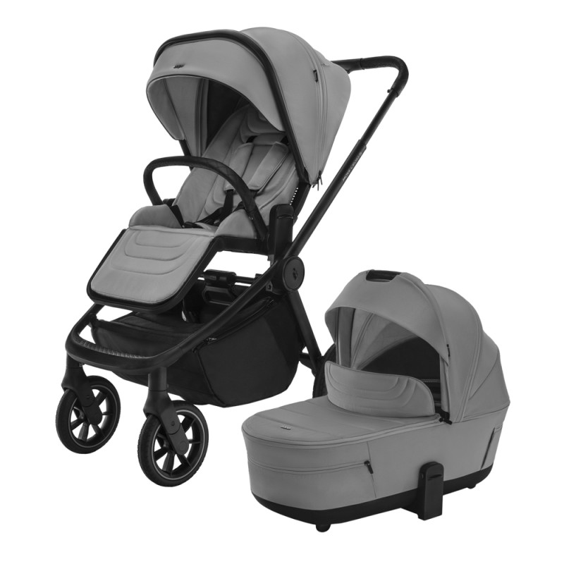 Set športový kočík Move Cross 5 + hlboká korba XL 5 + adaptéry, Shade Grey