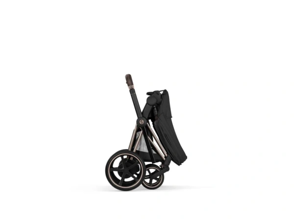 Cybex e-Priam Comfort 2026 rám Rose Gold - Sepia Black 9