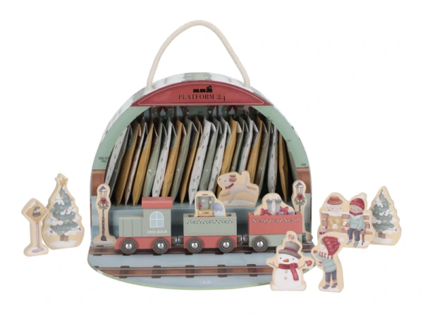 Adventný kalendár Vlaková stanica 4