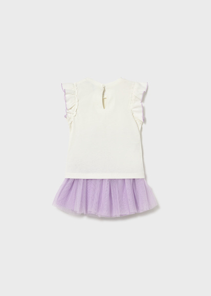 Mayoral tričko a sukňa Mauve 2