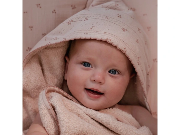 Osuška s kapucňou 100x100 cm Pure Blossom 5