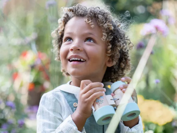 Detský drevený ďalekohľad Little Dutch Forest Friends 7