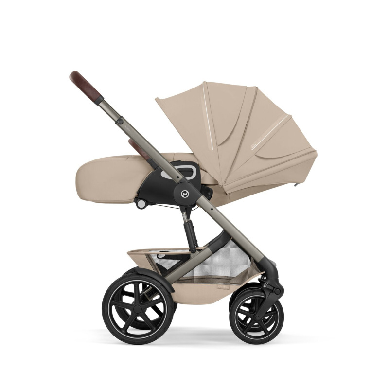 TALOS S LUX BLK 2026 + hlboká skladacia vanička - ALMOND BEIGE 6