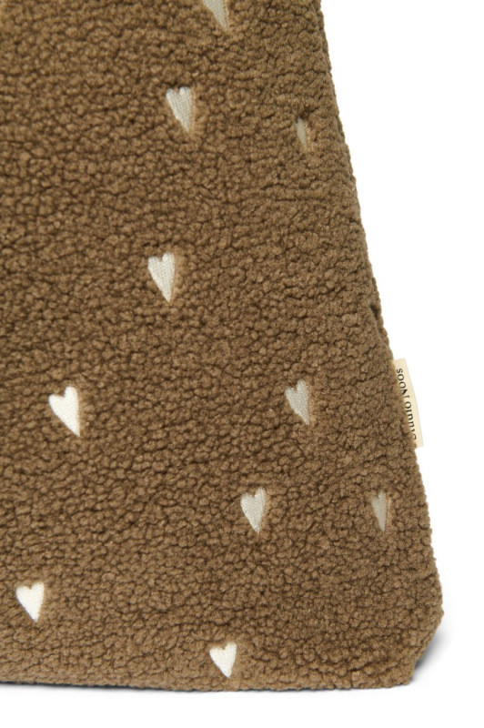 STUDIO NOOS - Teddy Hearts MOM BAG | Brown Hearts 3